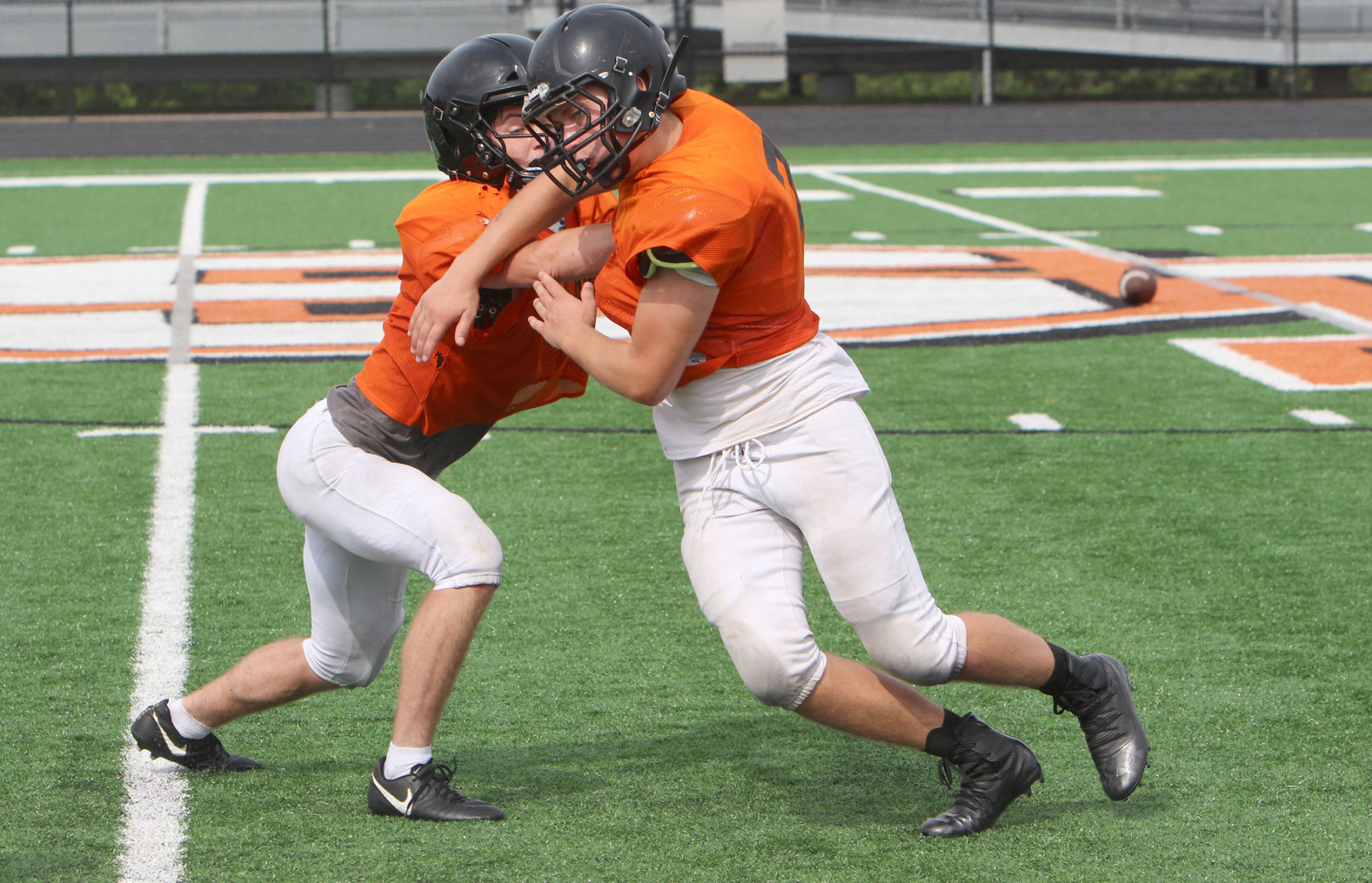 Stanley-Boyd football practice 8-12-19